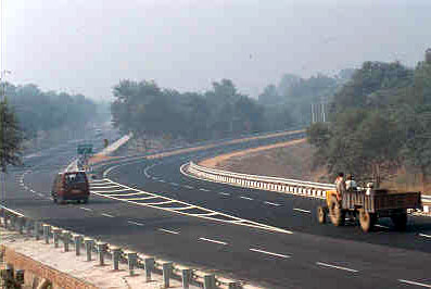 Highways are constantly being built in India for better infrastructure