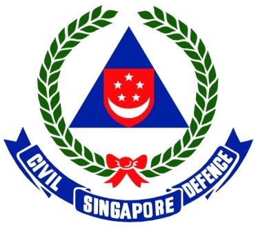 Singapore Civil Defense Force Logo