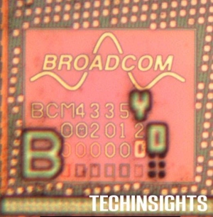 An image of another BRCM Chip from the Samsung Galaxy S4 (source - TechInsights)